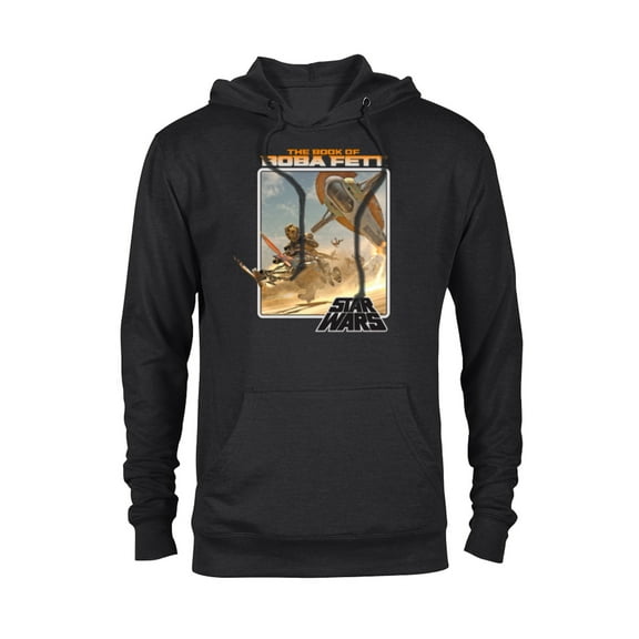 Star Wars: The Book of Boba Fett Chapter 4 - Pullover Hoodie for Adults - Customized-Black