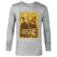 thumbnail image 1 of Star Wars The Book of Boba Fett Fennec Galactic Outlaws - Long Sleeve T-Shirt for Men – Customized-Athletic Heather, 1 of 5