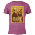 thumbnail image 1 of Star Wars The Book of Boba Fett Fennec Galactic Outlaws - Short Sleeve Blended T-Shirt for Adults – Customized-Purple, 1 of 5