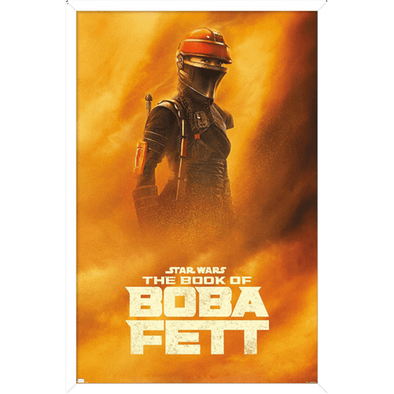 Star Wars: The Book of Boba Fett - Fennec Sandstorm Wall Poster, 14.725" x 22.375", Framed