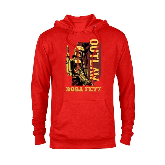 Star Wars The Book of Boba Fett Galactic Outlaw Poster - Pullover Hoodie for Adults – Customized-Red Heather