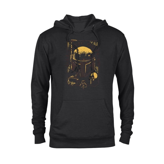 Star Wars The Book of Boba Fett Galactic Outlaw - Pullover Hoodie for Adults – Customized-Black