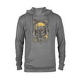 thumbnail image 1 of Star Wars The Book of Boba Fett Galactic Outlaw - Pullover Hoodie for Adults – Customized-Graphite Heather, 1 of 5