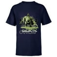 thumbnail image 1 of Star Wars The Book of Boba Fett Galactic Outlaw Rancor Rider - Short Sleeve T-Shirt for Kids - Customized-Navy, 1 of 5