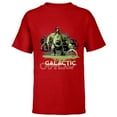 thumbnail image 1 of Star Wars The Book of Boba Fett Galactic Outlaw Rancor Rider - Short Sleeve T-Shirt for Kids - Customized-Red, 1 of 5