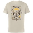 thumbnail image 1 of Star Wars The Book of Boba Fett Galactic Outlaw - Short Sleeve Cotton T-Shirt for Adults - Customized-Natural, 1 of 5