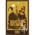 thumbnail image 1 of Star Wars: The Book of Boba Fett - Galactic Outlaws Wall Poster, 14.725" x 22.375", Framed, 1 of 3