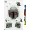 thumbnail image 1 of Star Wars: The Book of Boba Fett - Helmet Turns Wall Poster, 22.375" x 34", 1 of 3