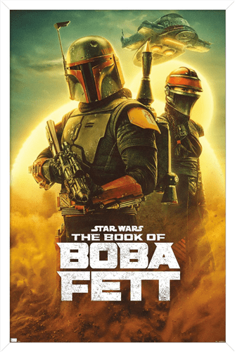 Star Wars: The Book of Boba Fett - Key Art Wall Poster, 14.725