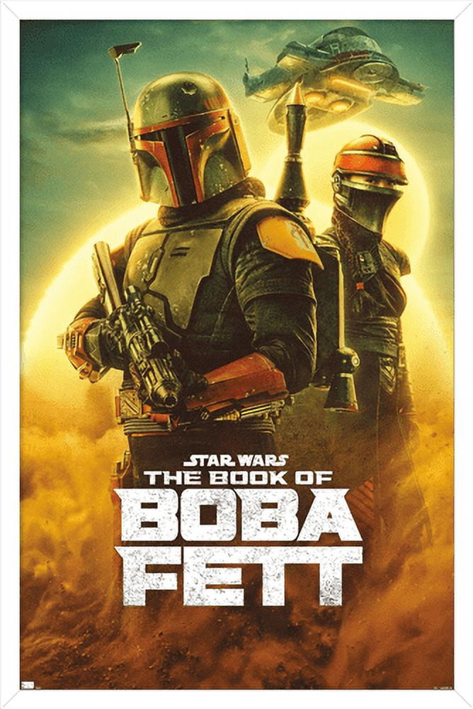Star Wars: The Book of Boba Fett - Key Art Wall Poster, 22.375