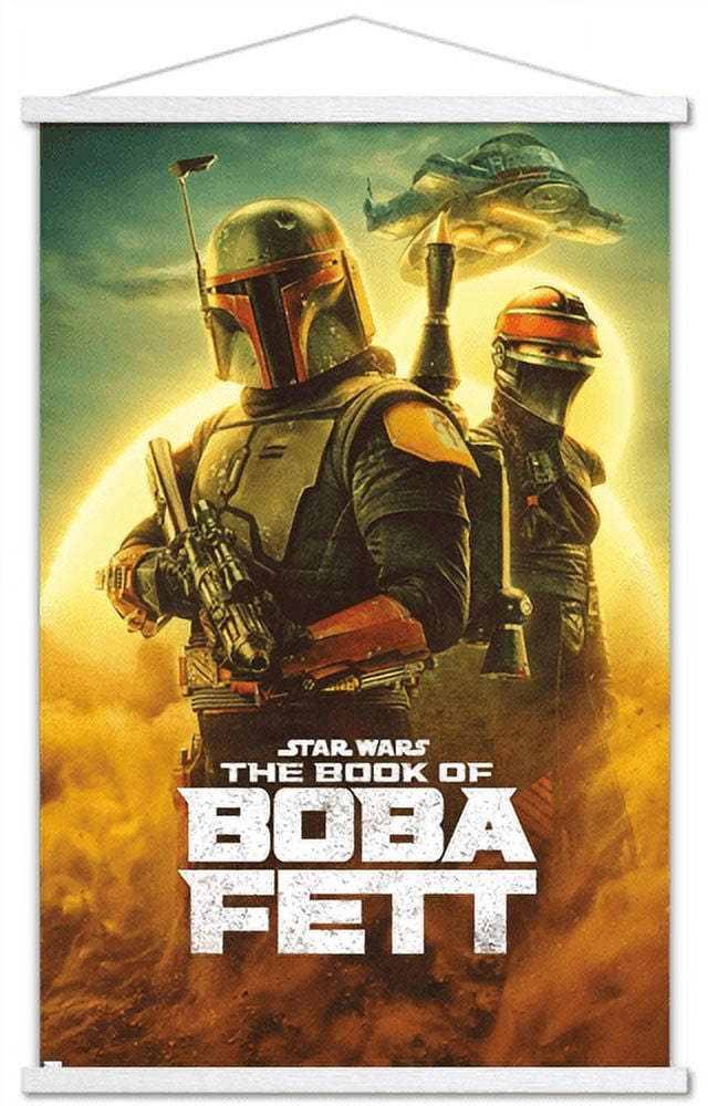 Star Wars: The Book of Boba Fett - Key Art Wall Poster, 22.375