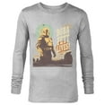 thumbnail image 1 of Star Wars The Book of Boba Fett Lives - Long Sleeve T-Shirt for Men – Customized-Athletic Heather, 1 of 5