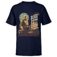 thumbnail image 1 of Star Wars The Book of Boba Fett Lives - Short Sleeve T-Shirt for Kids – Customized-Navy, 1 of 5