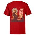 thumbnail image 1 of Star Wars The Book of Boba Fett Lives - Short Sleeve T-Shirt for Kids – Customized-Red, 1 of 5