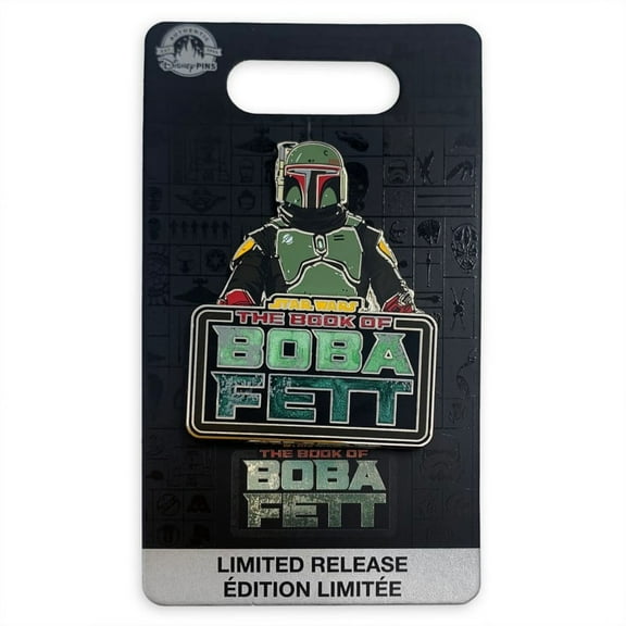 Star Wars: The Book of Boba Fett Logo Pin  Limited Release Disney