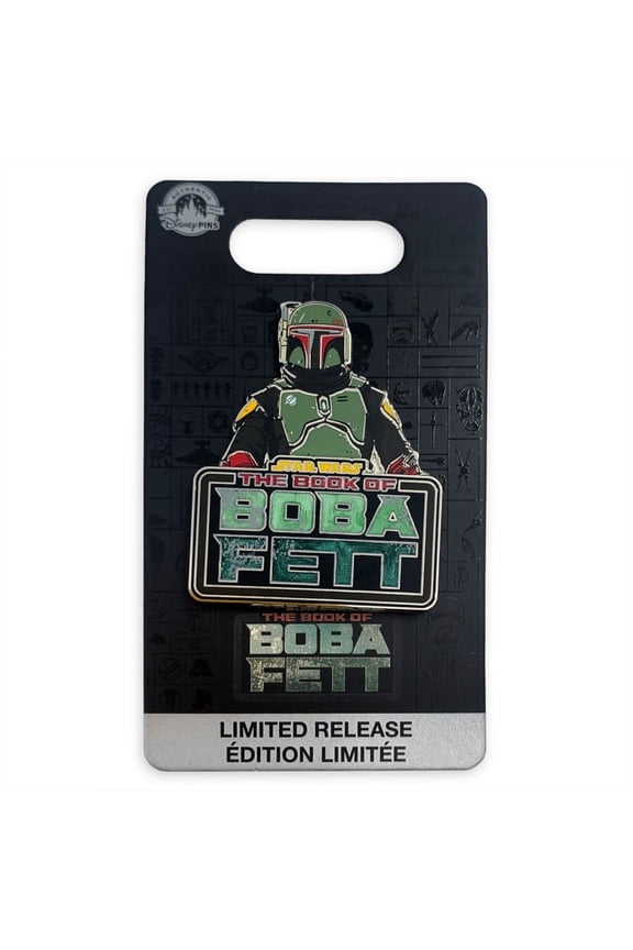 Star Wars: The Book of Boba Fett Logo Pin  Limited Release Disney