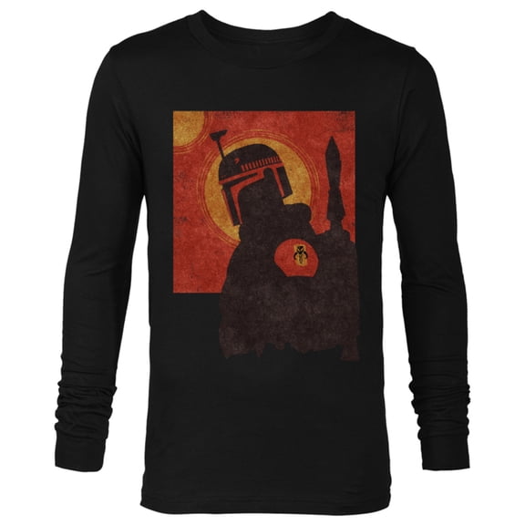 Star Wars The Book of Boba Fett Red Tatooine - Long Sleeve T-Shirt for Men – Customized-Black