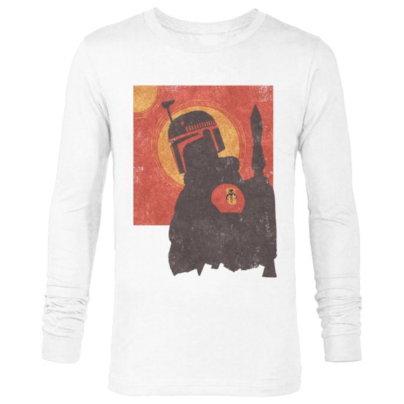 Star Wars The Book of Boba Fett Red Tatooine - Long Sleeve T-Shirt for Men – Customized-White