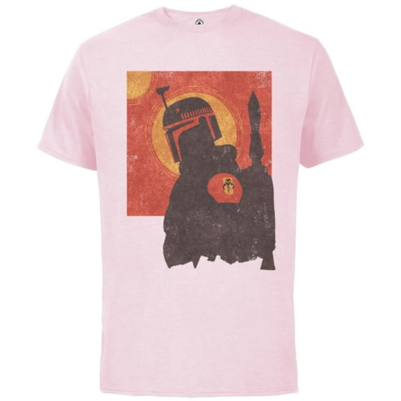 Star Wars The Book of Boba Fett Red Tatooine - Short Sleeve Cotton T-Shirt for Adults - Customized-Soft Pink