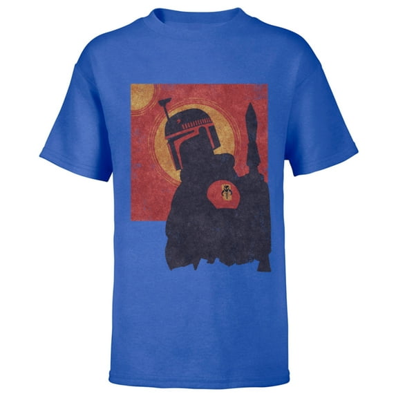 Star Wars The Book of Boba Fett Red Tatooine - Short Sleeve T-Shirt for Kids – Customized-Royal