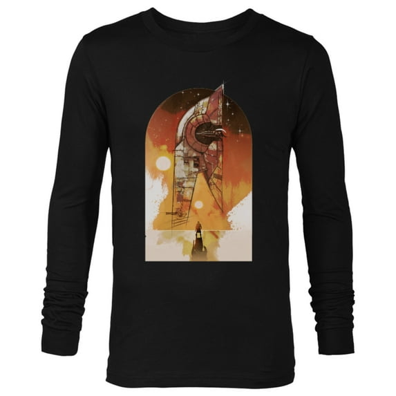 Star Wars The Book of Boba Fett Ship Tatooine - Long Sleeve T-Shirt for Men – Customized-Black