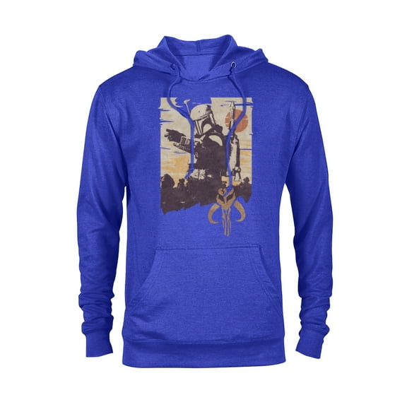 Star Wars The Book of Boba Fett Tatooine Battle - Pullover Hoodie for Adults – Customized-Royal Heather