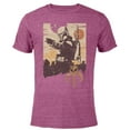 thumbnail image 1 of Star Wars The Book of Boba Fett Tatooine Battle - Short Sleeve Blended T-Shirt for Adults – Customized-Purple, 1 of 5