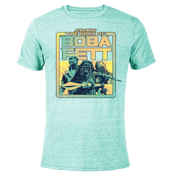 Star Wars The Book of Boba Fett Tusken Raiders - Short Sleeve Blended T-Shirt for Adults - Customized-Ocean Blue
