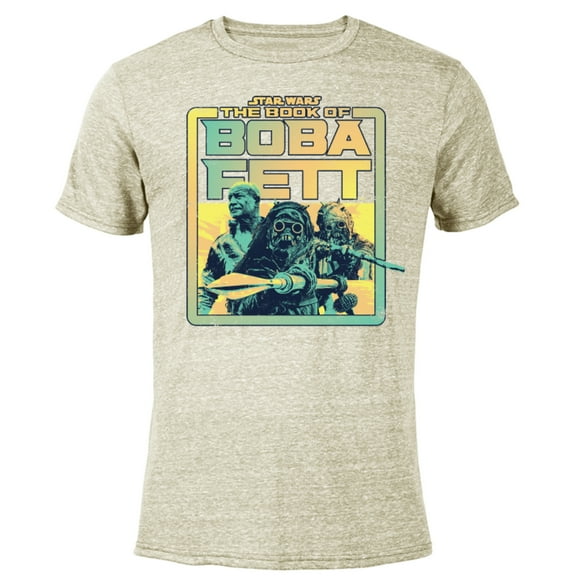 Star Wars The Book of Boba Fett Tusken Raiders - Short Sleeve Blended T-Shirt for Adults - Customized-Yellow