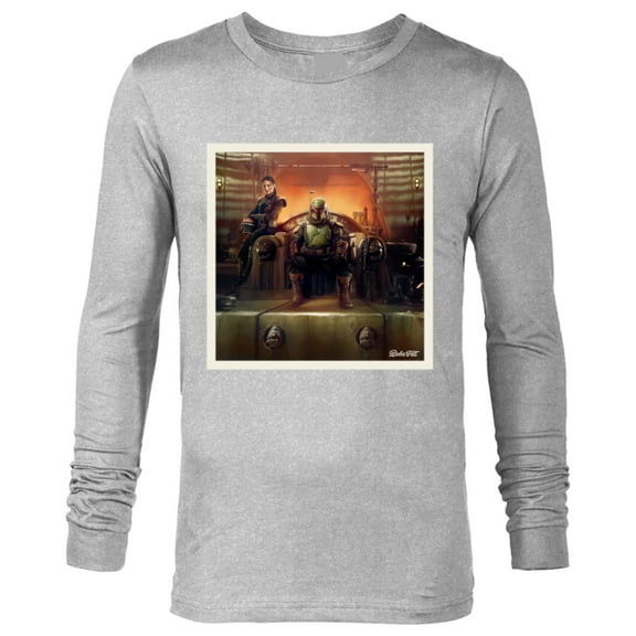 Star Wars The Book of Boba Fett and Fennec Shand Polaroid - Long Sleeve T-Shirt for Men – Customized-Athletic Heather