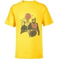 thumbnail image 1 of Star Wars The Book of Boba Fett and Fennec Shand - Short Sleeve T-Shirt for Kids – Customized-Yellow, 1 of 5