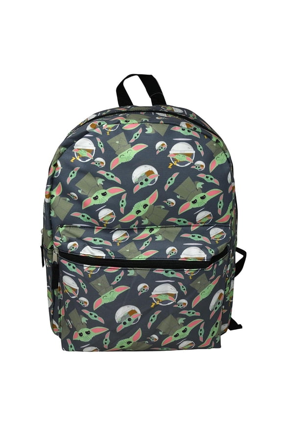 Star Wars "The Child" 16" Backpack with all over Print- Baby Yoda