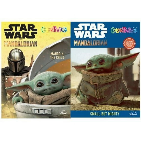 Star Wars The Child 80pg Coloring Book- 2 pcs