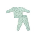 thumbnail image 1 of Star Wars The Child Baby and Toddler Girl Fleece Sweatshirt & Sweatpants, 2pc Outfit Set, 12M-5T, 1 of 5
