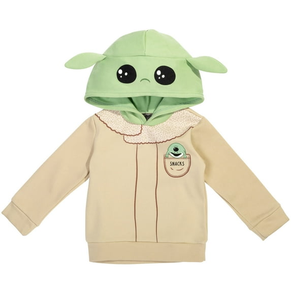 Star Wars The Child Big Boys Fleece Pullover Hoodie Toddler to Big Kid
