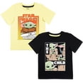 thumbnail image 1 of Star Wars The Child Little Boys 2 Pack T-Shirts Infant to Big Kid, 1 of 5
