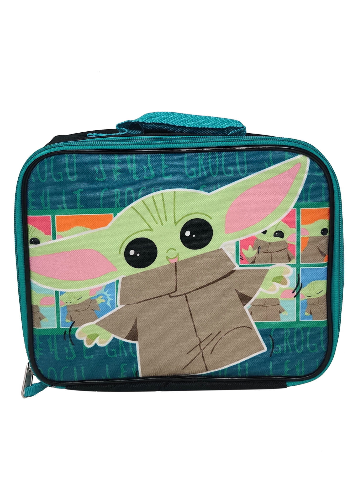 Lucas Star Wars Green Grogu Insulated Lunch Bag