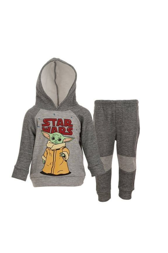The Child Toddler Boys Fleece Hoodie and Pants Outfit Set Infant to Big Kid