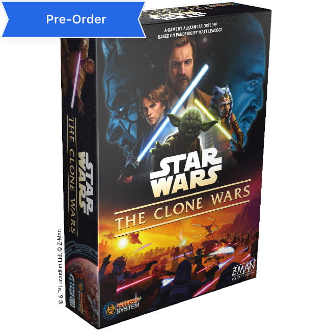 Verplaatsing overdracht Celsius Star Wars The Clone Wars - A Pandemic System Game - Walmart.com