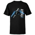 thumbnail image 1 of Star Wars The Clone Wars Ahsoka Tano Dual Lightsabers - Short Sleeve T-Shirt for Kids - Customized-Black, 1 of 5