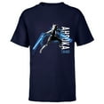thumbnail image 1 of Star Wars The Clone Wars Ahsoka Tano Dual Lightsabers - Short Sleeve T-Shirt for Kids - Customized-Navy, 1 of 5