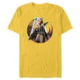 thumbnail image 1 of Star Wars The Clone Wars Ahsoka Tano Fearless Jedi - Short Sleeve Blended T-Shirt for Adults - Customized-Yellow, 1 of 5