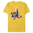 thumbnail image 1 of Star Wars The Clone Wars Ahsoka Tano Pink Galaxy - Short Sleeve Blended T-Shirt for Adults - Customized-Yellow, 1 of 5