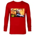 thumbnail image 1 of Star Wars The Clone Wars Ahsoka Tano Teaser Poster - Long Sleeve T-Shirt for Men- Customized-New Red, 1 of 5