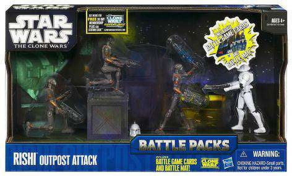 Star Wars Battle Packs 2011 Rishi Outpost Attack Action Star Wars Battle Packs 2011 Rishi Outpost Attack Action