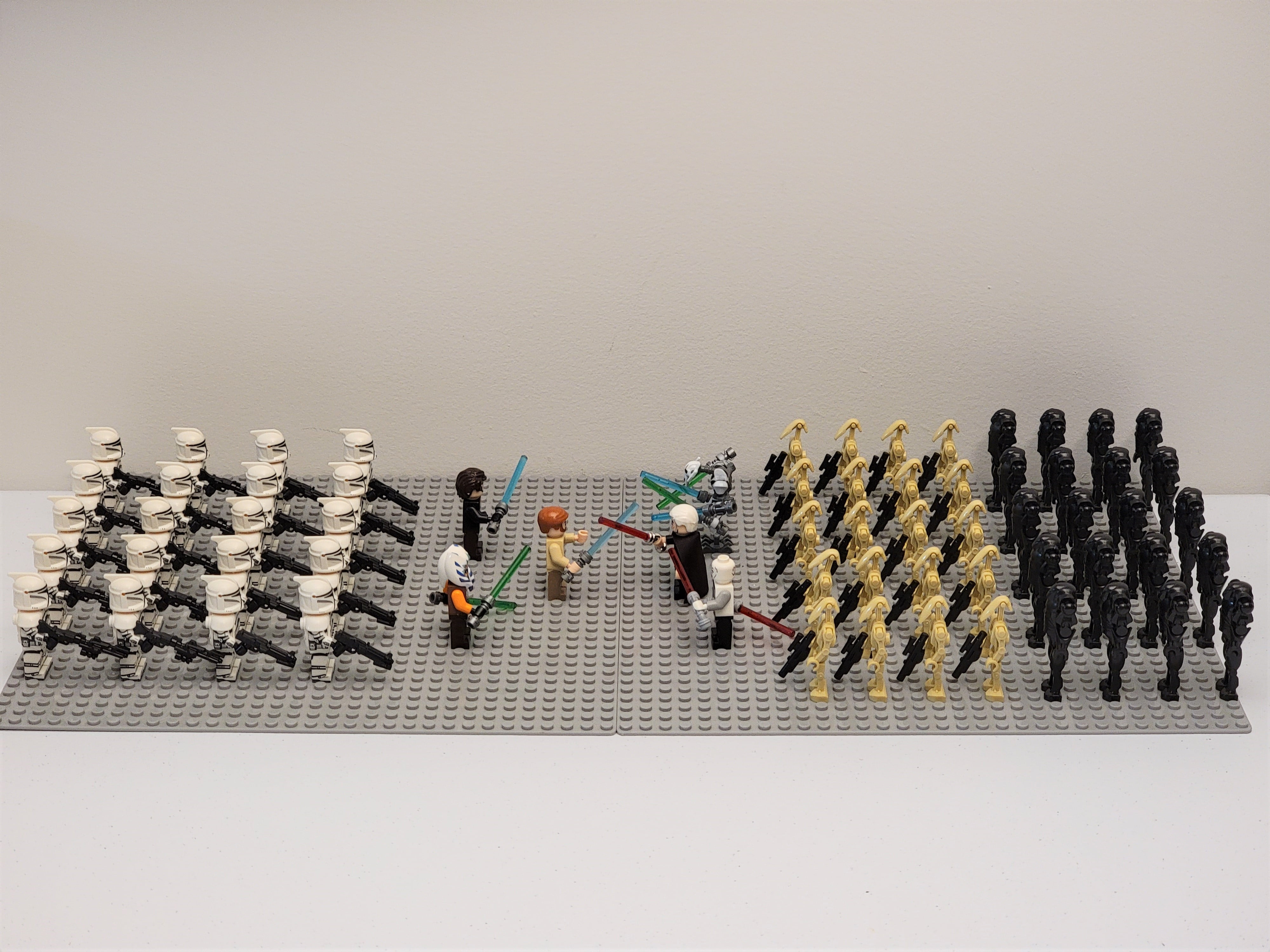 Star Wars The Clone Wars Battle Set 66pcs, Clone Troopers Battle Droids