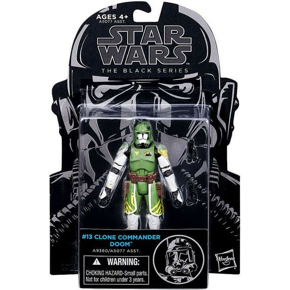 Star Wars The Clone Wars Black Series Commander Doom 3.75" Action Figure #13