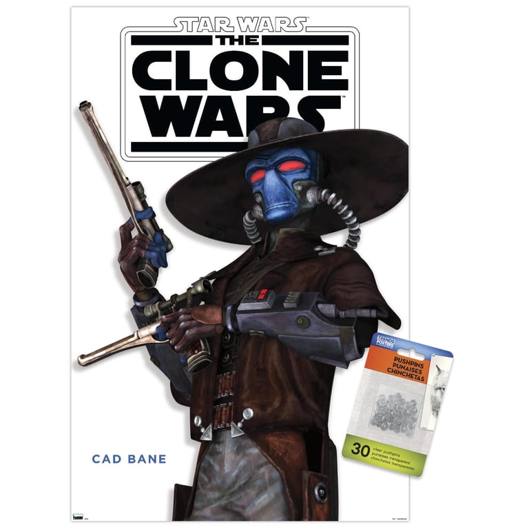 Star Wars: The Clone Wars - Cad Bane Feature Series Wall Poster
