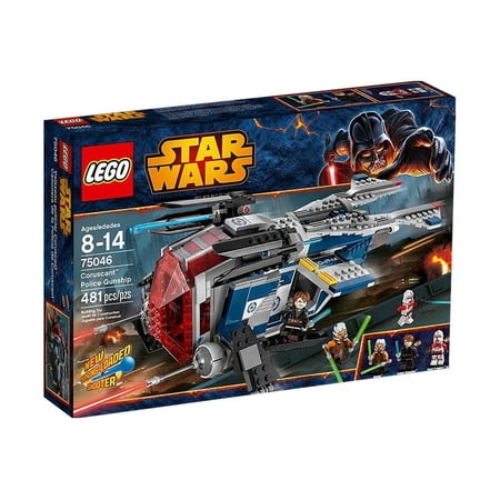 Star Wars The Clone Wars Coruscant Police Gunship Set LEGO 75046