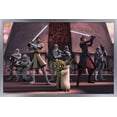 thumbnail image 1 of Star Wars: The Clone Wars - Group Wall Poster, 14.725" x 22.375", Framed, 1 of 6